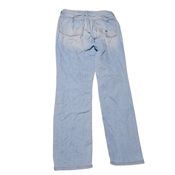 J Crew Jeans Womens Size 24 Straight Leg Low Rise Light Wash Denim Pants - Picture 2 of 5